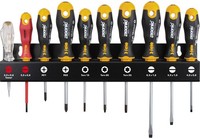 Felo Schraubendreher Xl-Rack 10-Teilig Ergonic 400 Sl | Pz | T | Sp