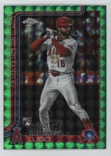 2025 Topps Chrome Update Green Geometric Refractor 90/99 Matthew Lugo 6m7