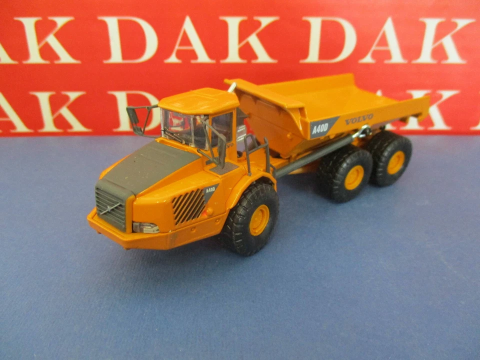 Die cast 1/87 Modellino Mezzo Movimento Terra Volvo A40D - Dump Truck - Immagine 2 di 4