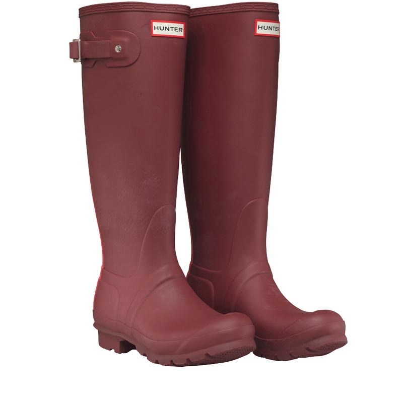 HUNTER ORIGINAL TALL UK6 25.0cm レッド Hunter Original Tall Gloss