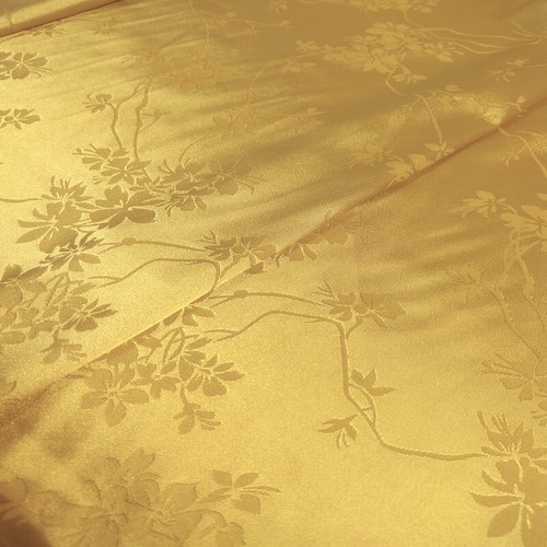 Chinese Satin Damask Fabric Floral Craft Material for Cheongsam Hanfu Dress DIY - Picture 6 of 21
