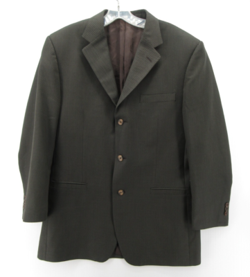 VINTAGE Versace Sport Coat Men 42 Gray Classic V2 Blazer Wool Silk