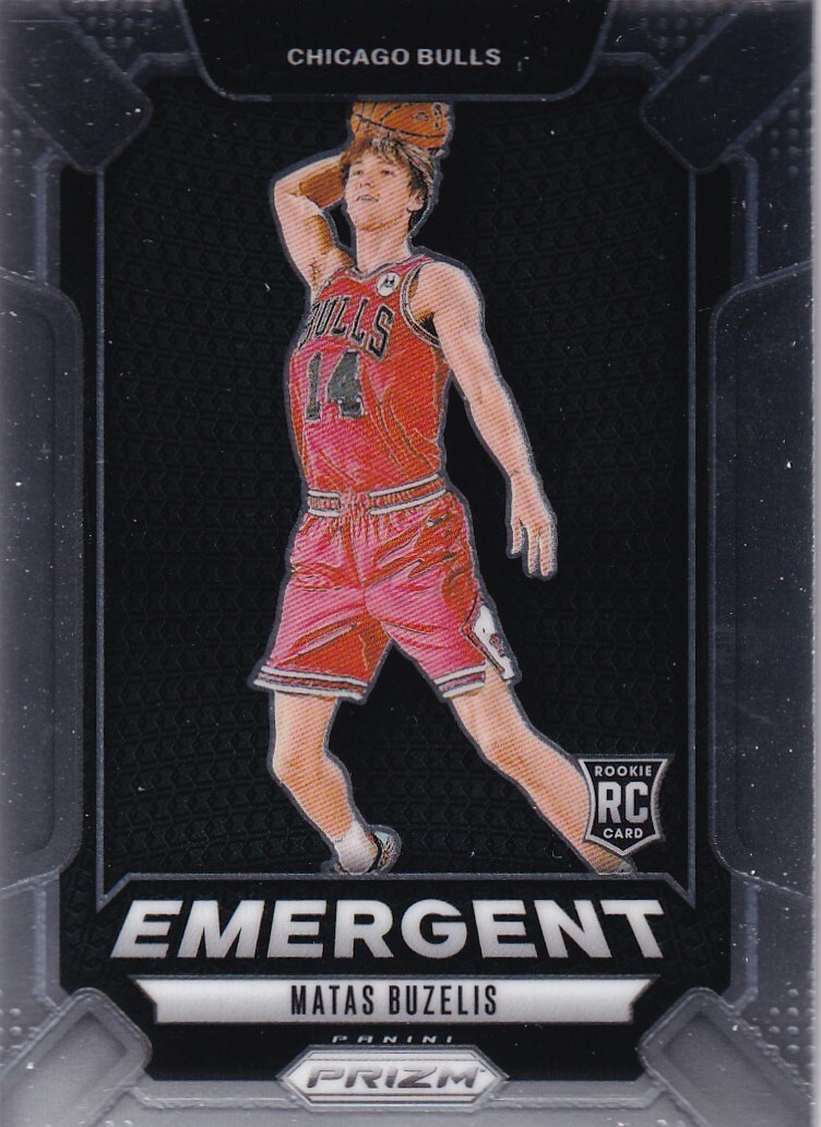 2024-25 Panini Prizm - Emergent Matas Buzelis #7 (RC)