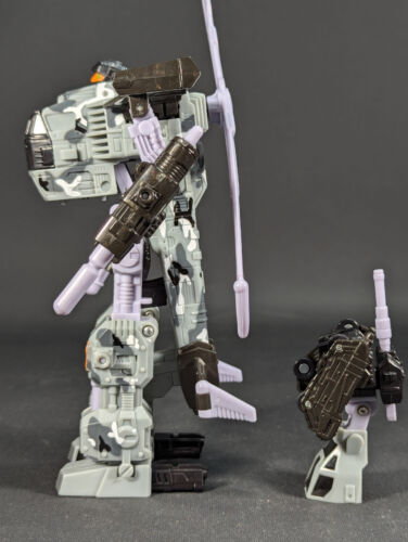 Transformers Energon Cyclonus complete Hasbro Deluxe 2004 Powerlinx Crumplezone - Picture 2 of 5