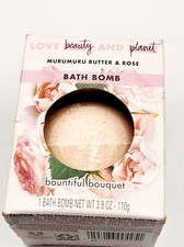 Love Beauty And Planet Murumuru Butter Rose Bath Bomb Bountiful Bouquet