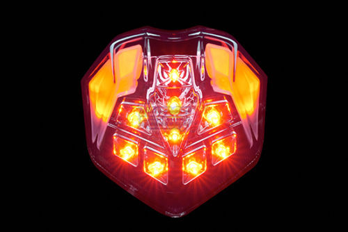 17-2020 SMK FIT Triumph Daytona 675 765R Street Triple R LED TailLight 2013~2022 - Picture 4 of 8