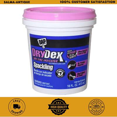 Drydex Dry Time Indicator Spackling Paste 16 Oz.