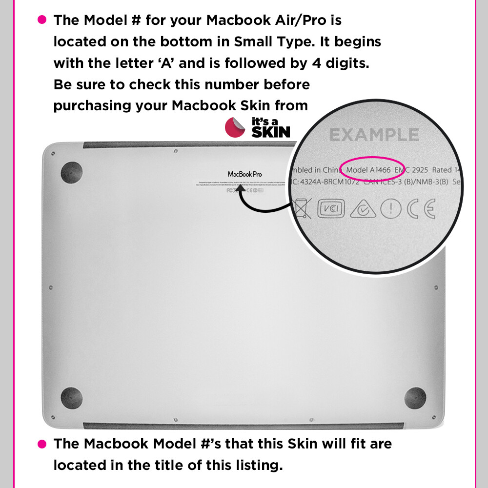 Skin Decal Wrap pour MacBook Air Retina 13 pouces