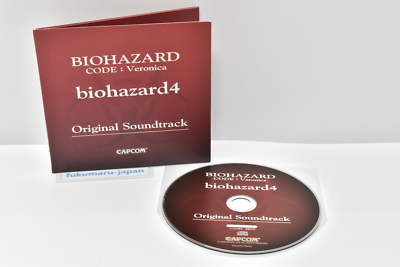 Resident Evil Code Veronica BIOHAZARD 4 Original Soundtrack CD 