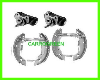 Kit de frein Peugeot 206 1.4L sans ABS machoires et cylindres de roue arrière