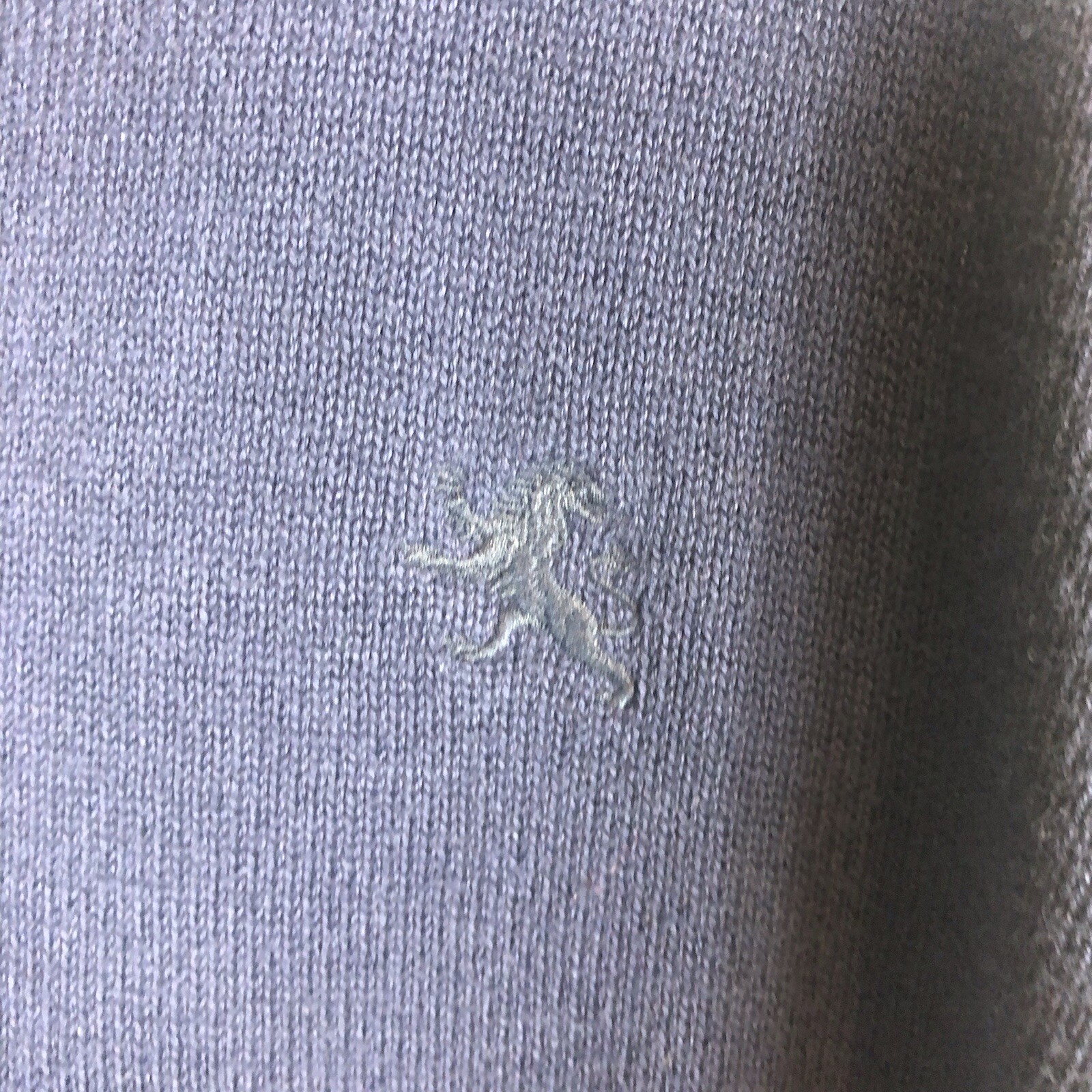 Men's Express Basic Solid Navy Blue Quarter Zip L… - image 3