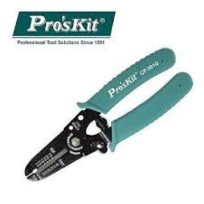 CP-301G ProsKit Prescision Wire Stripper | New | Safety Lock