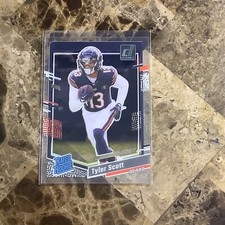 2023 Tyler Scott Donruss Clearly Rated Rookie #89 Chicago Bears B-20