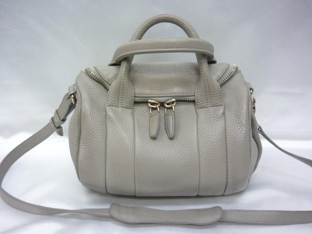 Alexander Wang Rocky bag 2WAY gray studs 9.8 inch 15 | eBay