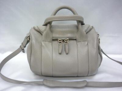 Alexander Wang Rocky bag 2WAY gray studs 9.8 inch 15 | eBay