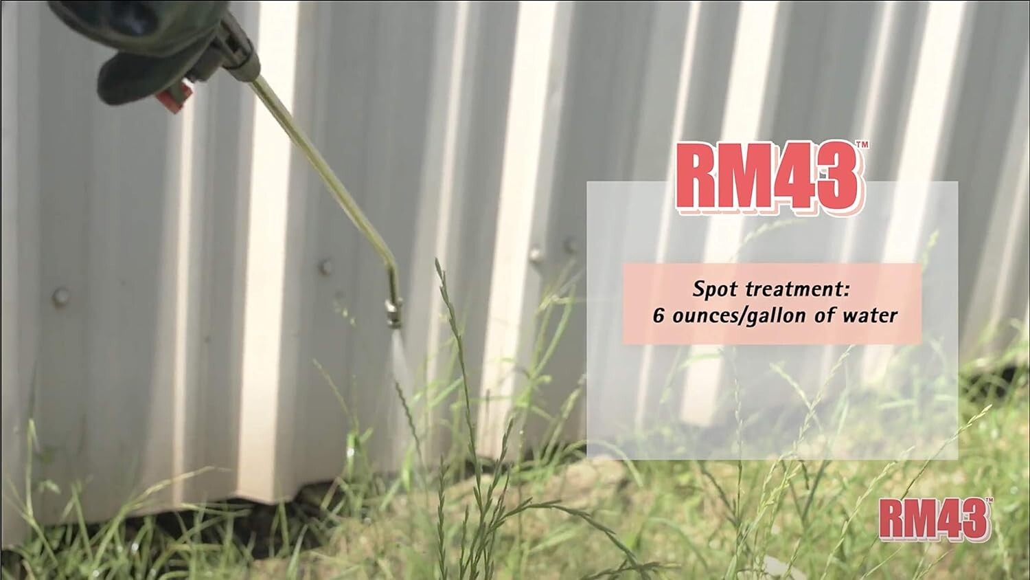 RM43 Total Veg Control Glyph Imazapyr Root Weed Preventer and Grass