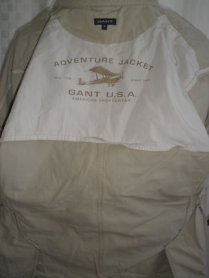 GANT U.S.A.AMERICAN SPORTWEAR ADVENTURE JACKET SIZE XL SUPER NICE VINTAGE NEW