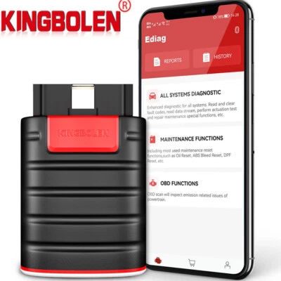 Kingbolen Ediag Sistema Completo Bidirezionale OBD2 Scanner Strumento di Codifica Diagnostica
