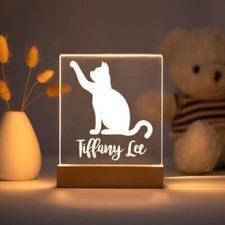 Personalized Night Light for Kids Girls Boys Customized Gifts for Baby Nursery