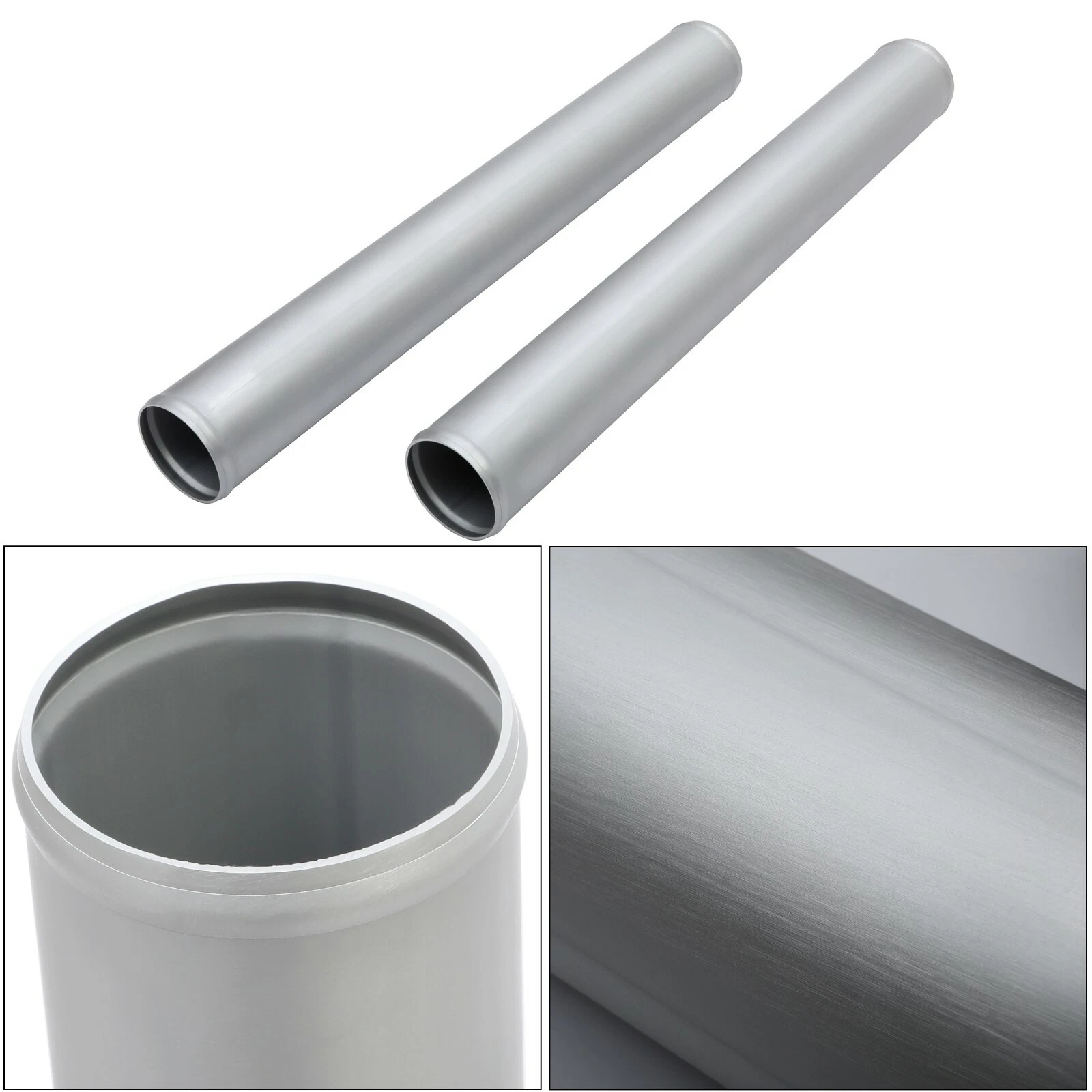 3" 3 Inch Turbo Intercooler Aluminum Piping w/ U Pipe Silicone Hose Clamp Kit - Picture 11 of 24