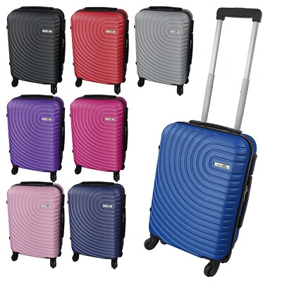 Carry On Cabin Case Bag Hand Luggage Plane Approved 20 Trolley - Main Image