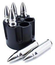 Caliber Gourmet CBG1046B Caliber Gourmet Bullet Chillers Silver Stainless Steel