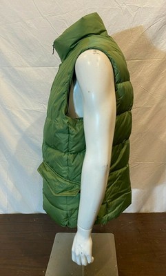 banana republic green puffer