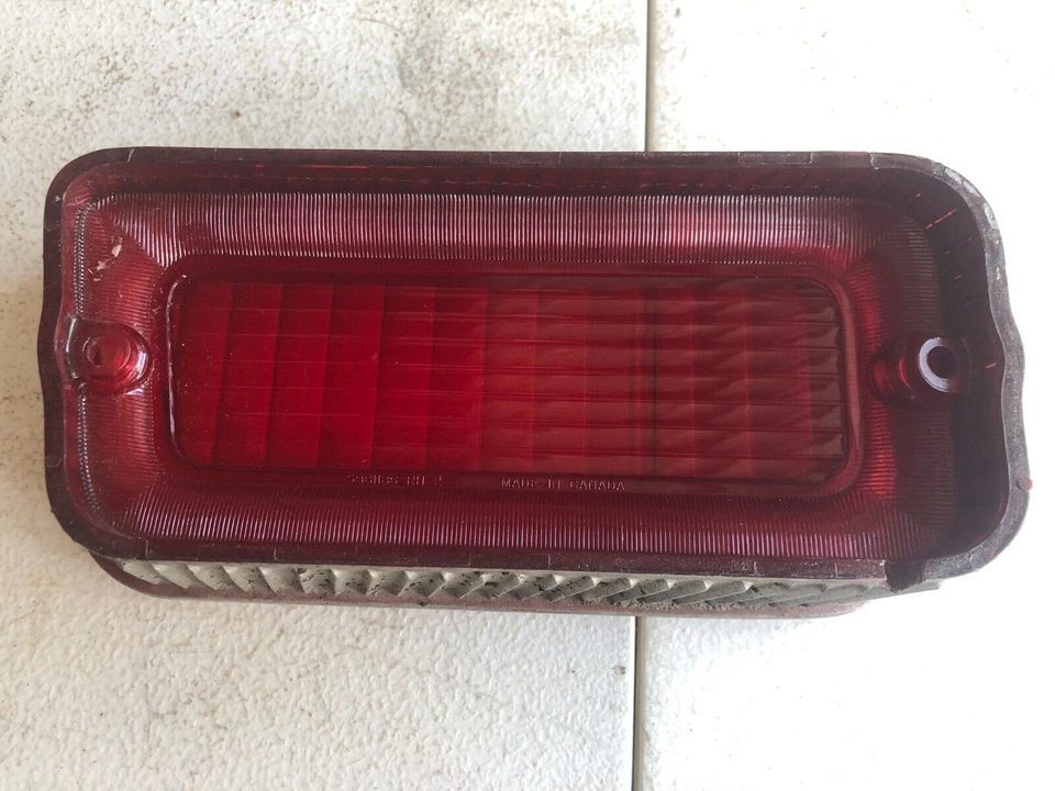 1969 Chevrolet Bel Air Tail Light Lens LH SAE-STD-69 - Image 4 of 4