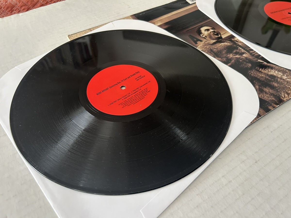 Rare KOBE BRYANT ‎K.O.B.E. 2 Vinyl Maxi-Singles Nas DJ HipHop Los