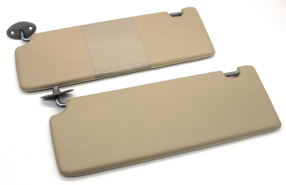 Se adapta a parasoles Toyota Tacoma / Hilux 1995-2001 vinilo beige Foto 3 de 4