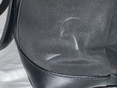 Borsa tote a tracolla vintage marca SHERPA nera stile piccolo trasportino per animali domestici. - Foto 5 di 14