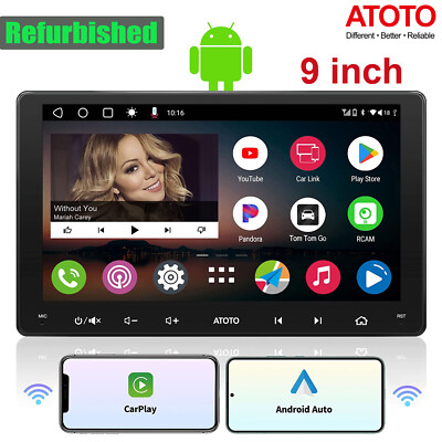 ATOTO A6PF Android Car Stereo 9 Inch GPS Tracking Wireles CarPlay
