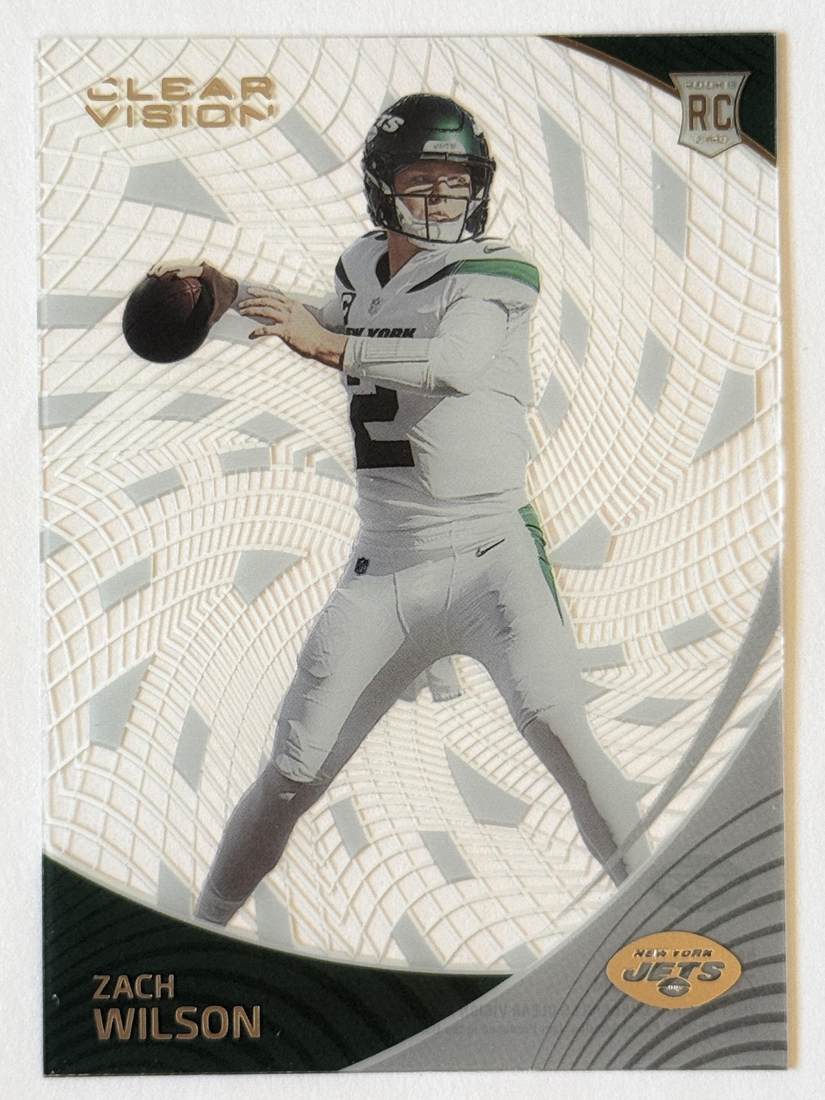 2021 Panini Chronicles #CVR-2 Zach Wilson Clear Vision Rookies