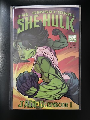 She-Hulk Vol. 2 #22  (2007) 1:15  McGuinness Variant Cover 1st Jazinda