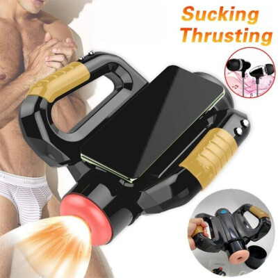 Male Vibrator Masturbator Automatic Handsfree Rotating Thrusting Cup  Stroker Sex | eBay
