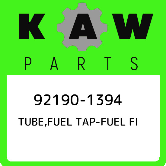 92190-1394 Kawasaki Tube,fuel tap-fuel fi 921901394, New Genuine  