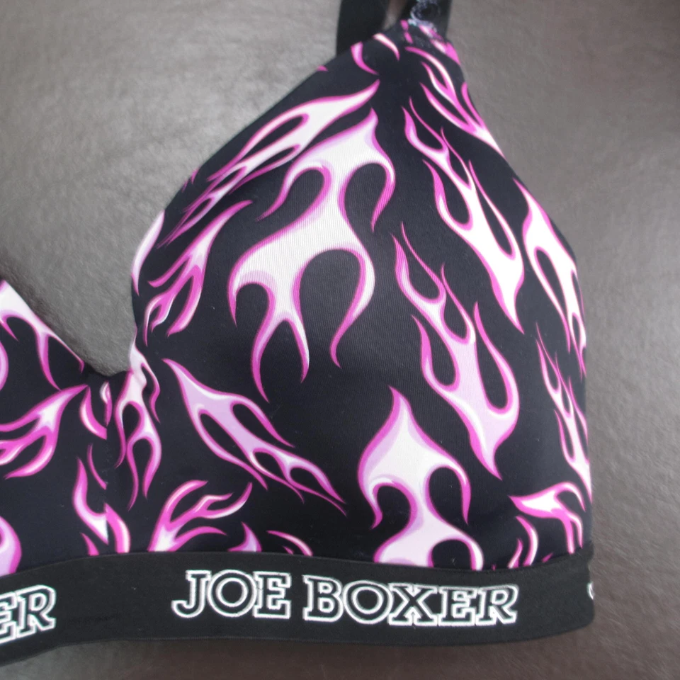 Joe Boxer Bra 36DD Black Padded Wireless Adjustable Clasp Back - Image 4 of 4