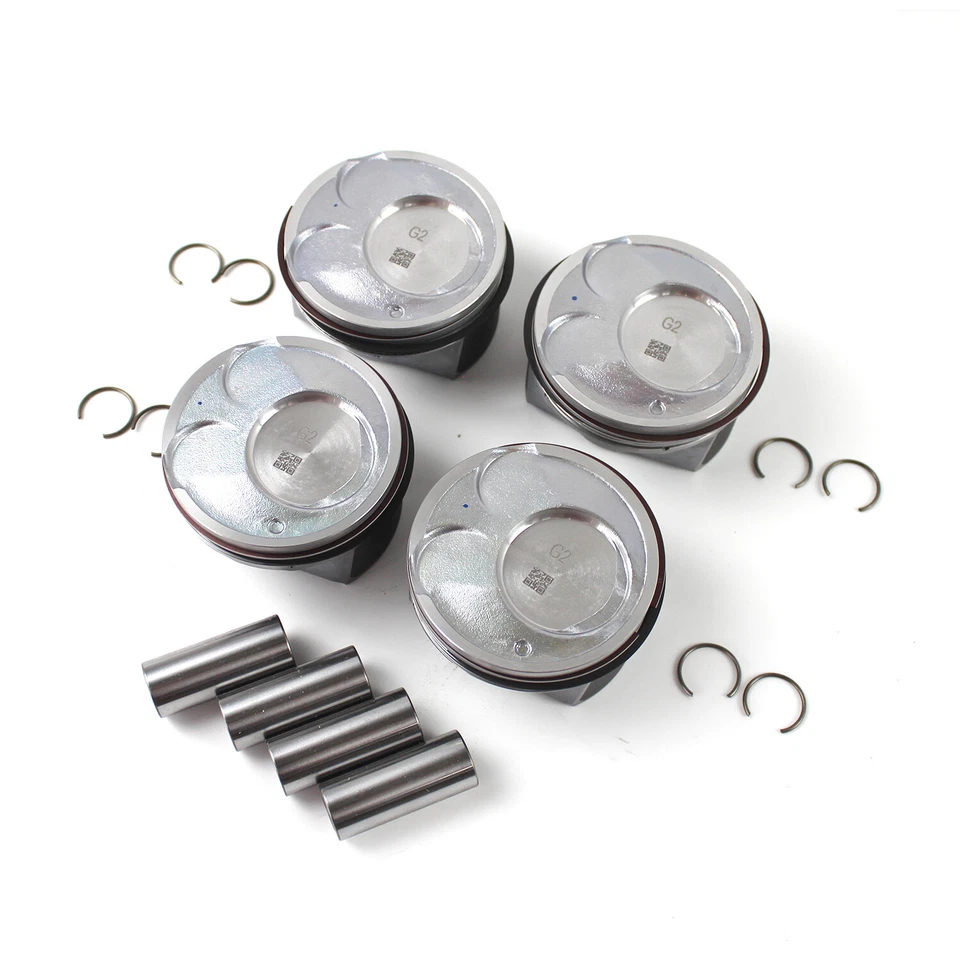 4PCS STD Piston & Rings Set For 2.0L G4NC Kia Soul 2014-18 Forte Forte 5 Koup L4 Foto 4 de 4