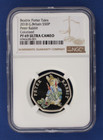 2018 Silver Proof 50p coin "Peter Rabbit" NGC Graded PF69 Ultra Cameo