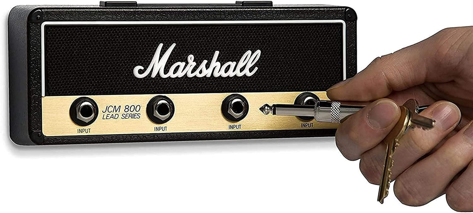 Marshall Jack Rack 2.0 Portachiavi Chitarra Amp Chiave Chitarra Portachiavi Ganc foto 5