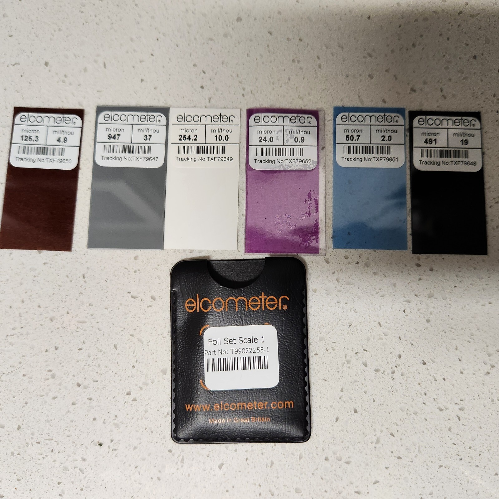 Coating Thickness Shims eBay