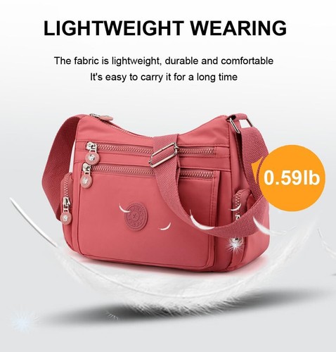 Waterproof Women Messenger Crossbody Ladies Handbag Travel Shoulder Bag Purse US - Picture 6 of 32