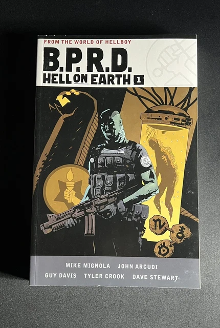 B.P.R.D. HELL ON EARTH VOL #1 GRAPHIC NOVEL Dark Horse Comics Mignola TPB BPRD