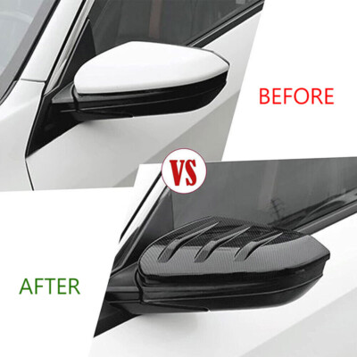 FOR TOYOTA CAMRY LE SE XLE XSE 2018-2020 Carbon Fiber SIDE WING MIRROR COVER CAP - Foto 6