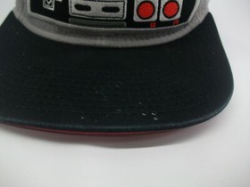 Nintendo Controller NES Hat Black Gray Small Snapback Baseball Cap