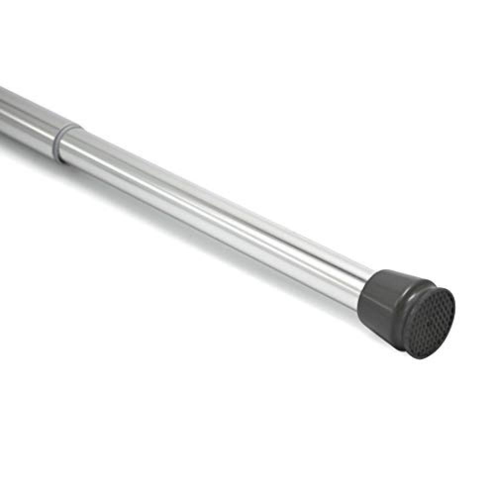 (TG. 55 - 90 cm) Levivo Bastone per Tende, 55 - 90 cm, Cromo - NUOVO