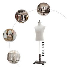 Male Mannequin Model with Stand Half-length Model Mannequin Dress Form