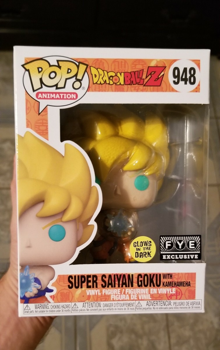 Funko Pop! #948 Super Saiyan Goku with Kamehameha GITD DragonBall