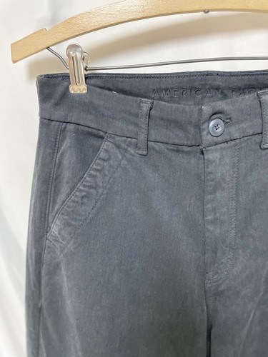 NEW American Eagle Pants Size 6 NEW Stretch Skater Trouser Pockets 28X31 Logo - Picture 5 of 18
