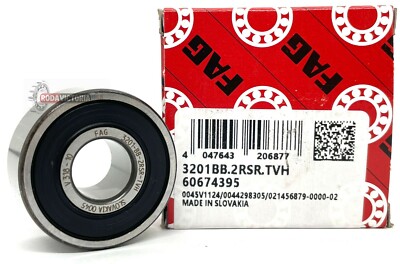 FAG 3201-BB-2RSR-TVH Double Row Angular Contact 12x32x15.9mm